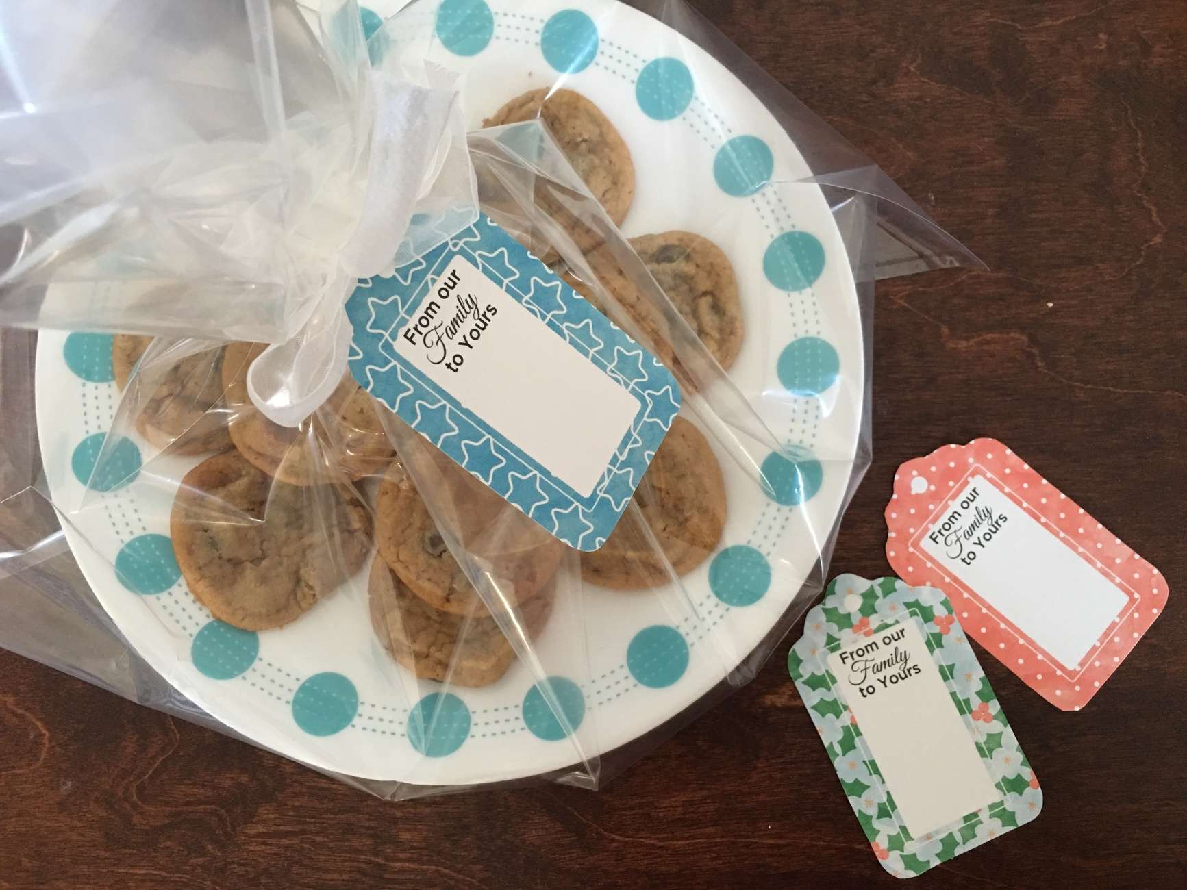 Spreading Holiday Cheer: Printable Cookie Gift Tags – Only Passionate ...